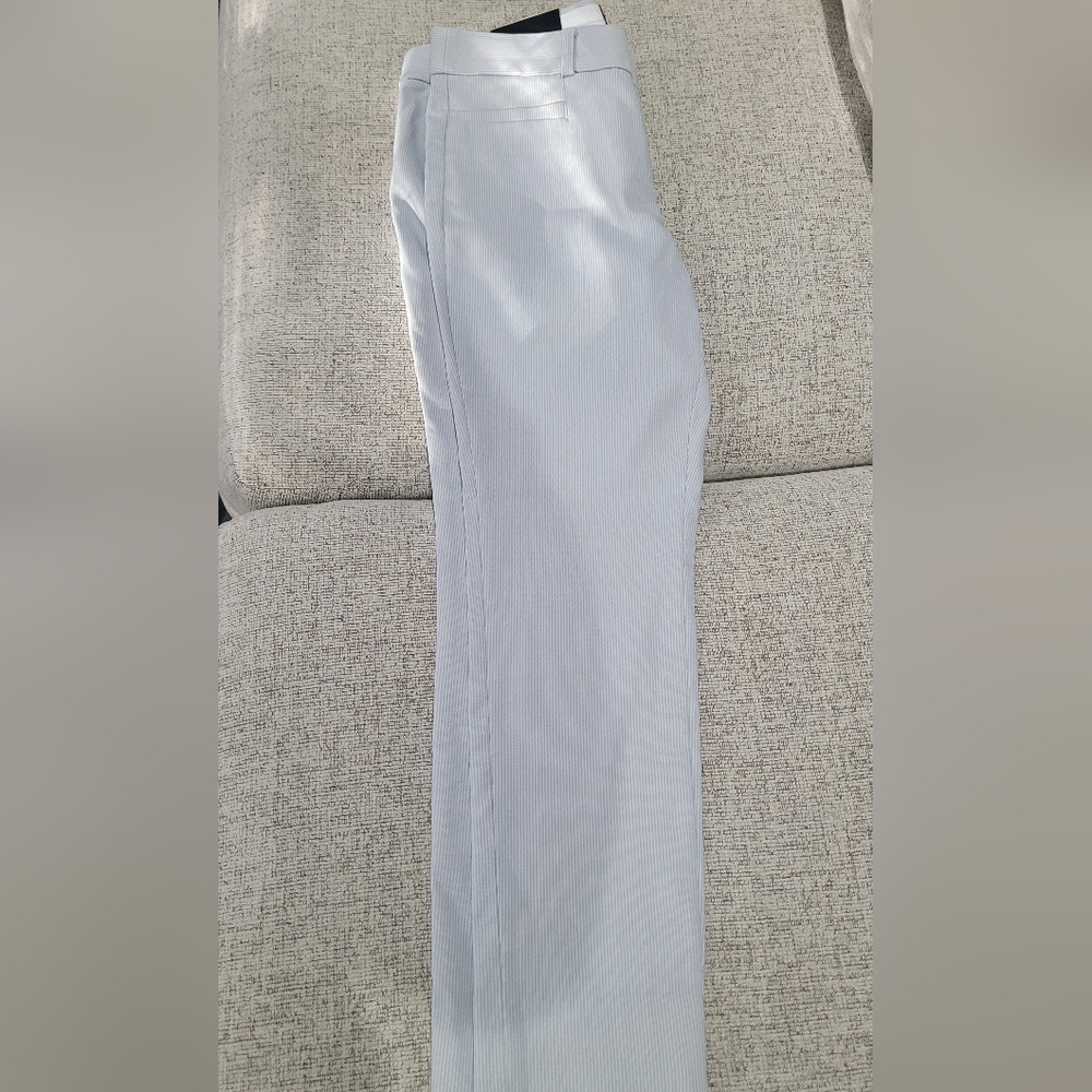 Banana Republic Blue & White Striped Pants